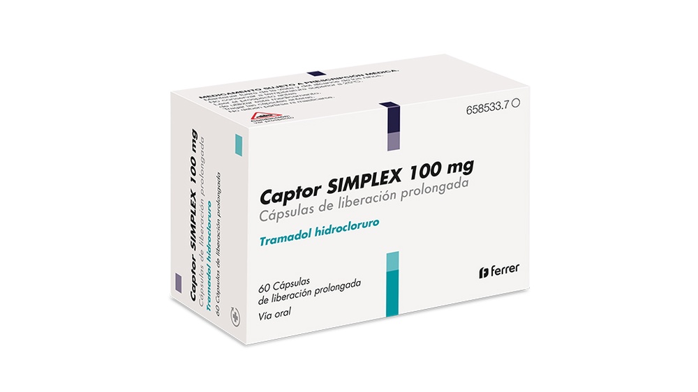 CAPTOR SIMPLEX 100 mg CÁPSULAS DURAS DE LIBERTAÇÃO PROLONGADA