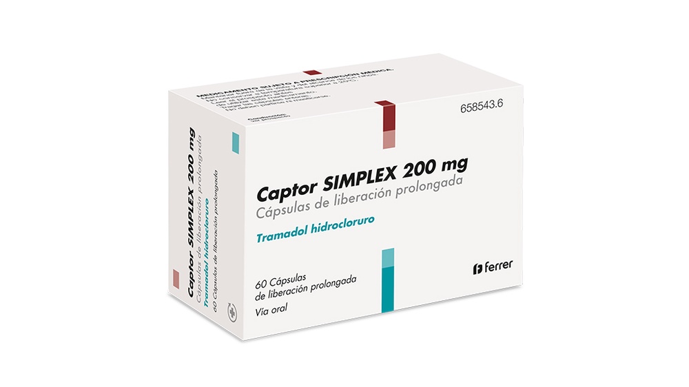 CAPTOR SIMPLEX 200 mg CÁPSULAS DURAS DE LIBERTAÇÃO PROLONGADA