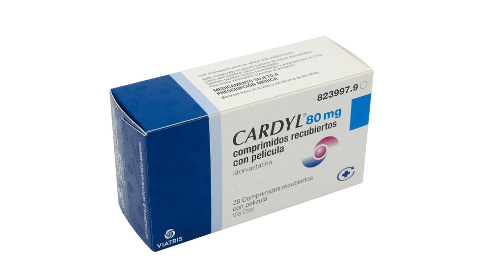 CARDYL 80 mg COMPRIMIDOS REVESTIDOS POR PELÍCULA