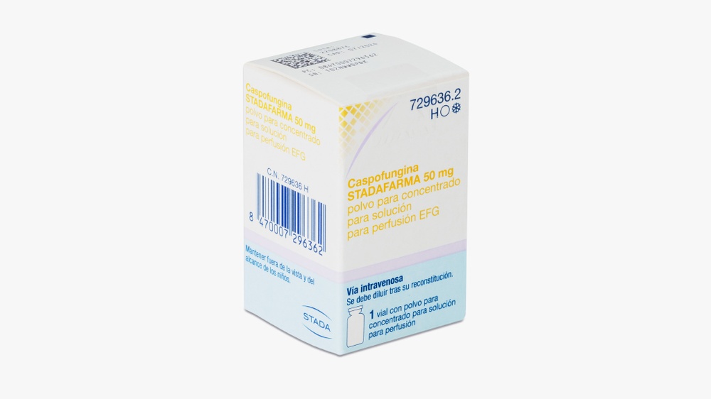 CASPOFUNGINA STADAFARMA 50 mg PÓ PARA CONCENTRADO PARA SOLUÇÃO PARA PERFUSÃO