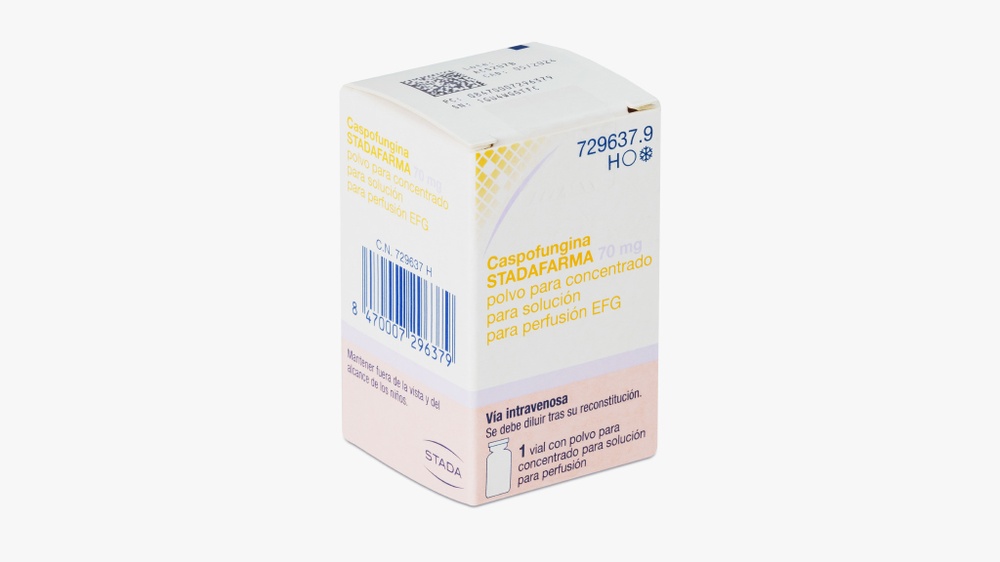 CASPOFUNGINA STADAFARMA 70 mg PÓ PARA CONCENTRADO PARA SOLUÇÃO PARA PERFUSÃO