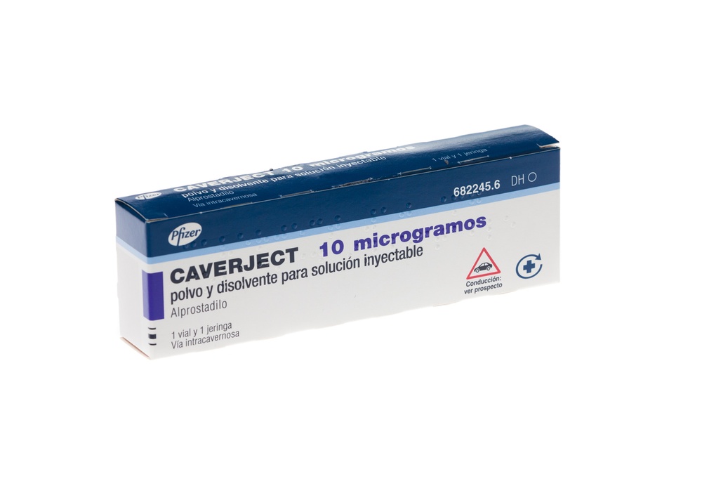 CAVERJECT 10 microgramas PÓ E SOLVENTE PARA SOLUÇÃO INJETÁVEL