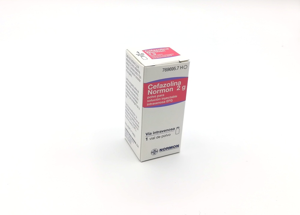 CEFAZOLINA NORMON 2 g PÓ PARA SOLUÇÃO INJETÁVEL INTRAVENOSA