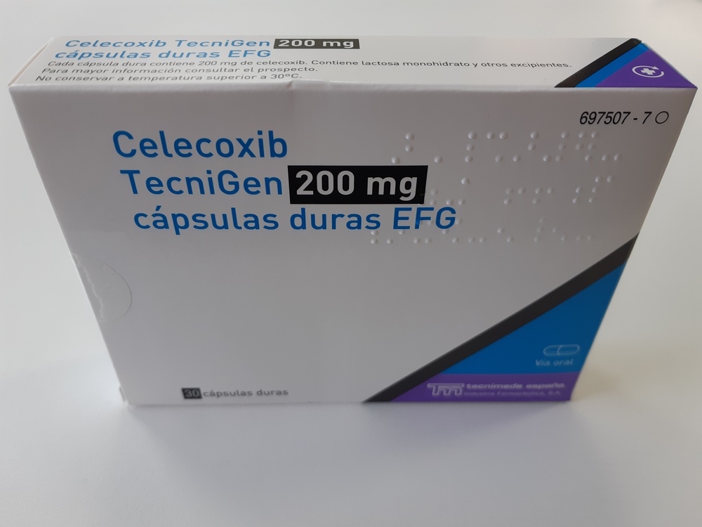 CELECOXIB TECNIGEN 200 mg CÁPSULAS DURAS