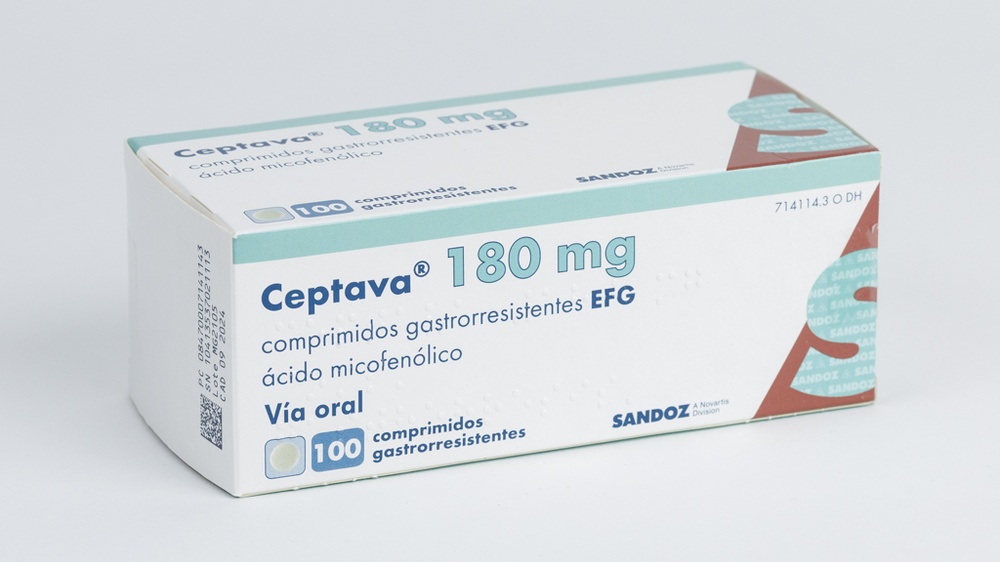 CEPTAVA 180 mg COMPRIMIDOS GASTRO-RESISTENTES
