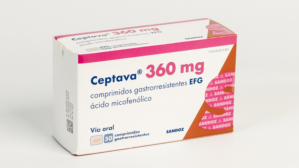 CEPTAVA 360 mg COMPRIMIDOS GASTRO-RESISTENTES