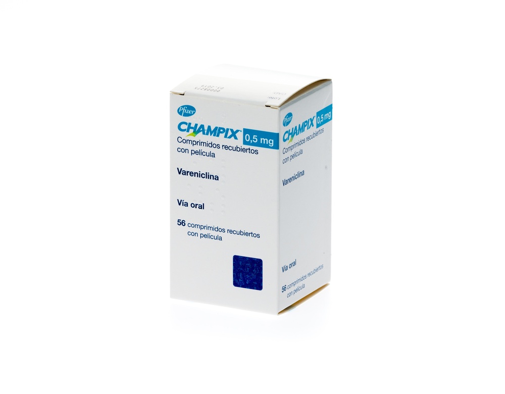 CHAMPIX 0,5 mg COMPRIMIDOS REVESTIDOS POR PELÍCULA