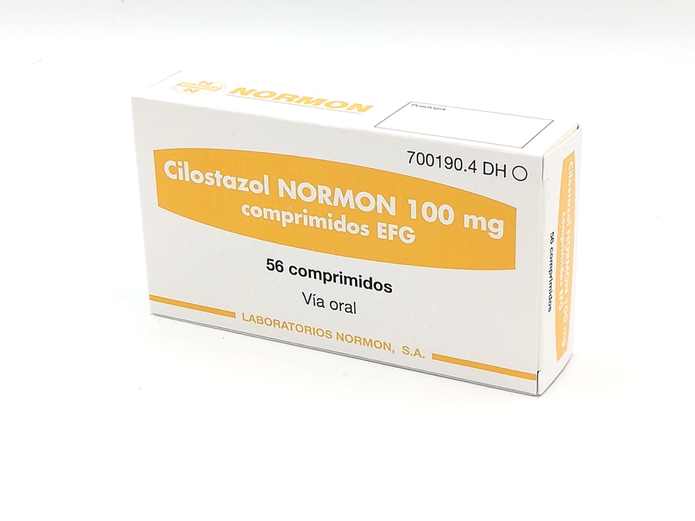 CILOSTAZOL NORMON 100 mg COMPRIMIDOS