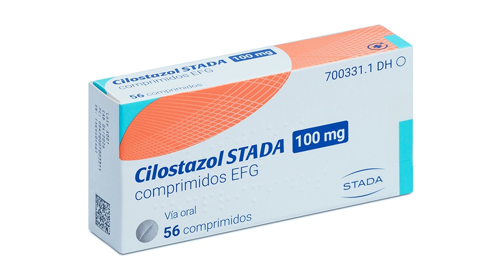 CILOSTAZOL STADA 100 mg COMPRIMIDOS