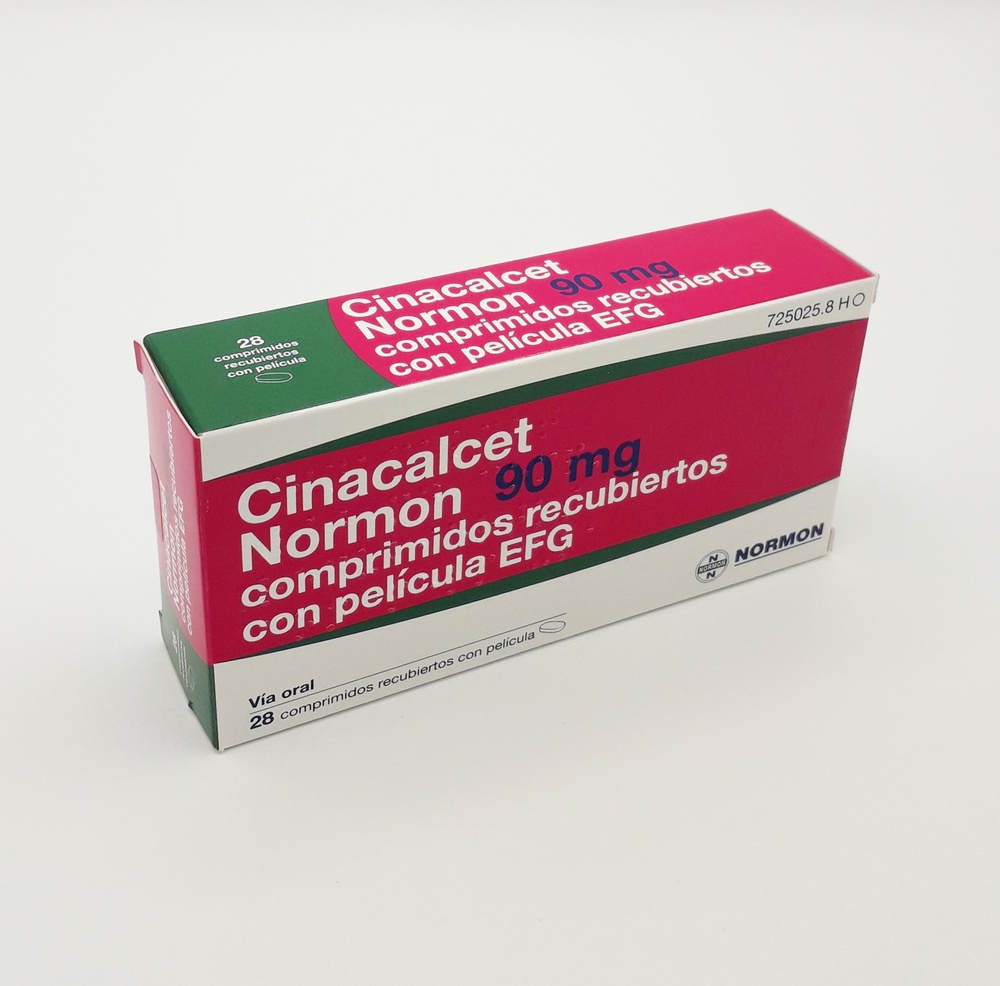 CINACALCET NORMON 90 mg COMPRIMIDOS REVESTIDOS POR PELÍCULA