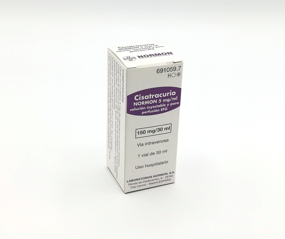 CISATRACURIO NORMON 5 mg/ml SOLUÇÃO INJETÁVEL E PARA PERFUSÃO