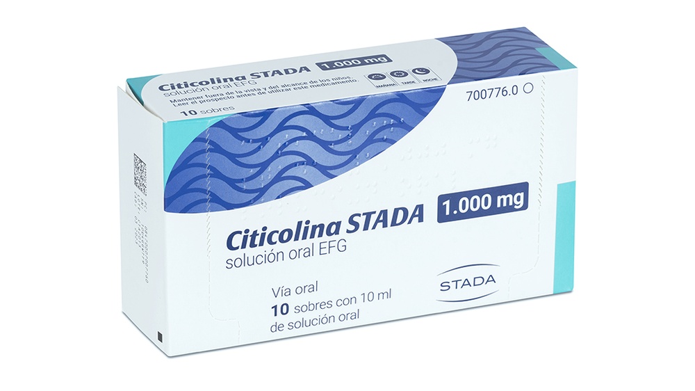 CITICOLINA STADA 1000 mg SOLUÇÃO ORAL