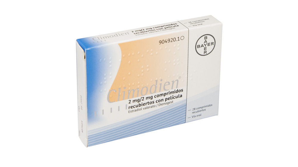 CLIMODIEN 2/2 mg COMPRIMIDOS REVESTIDOS