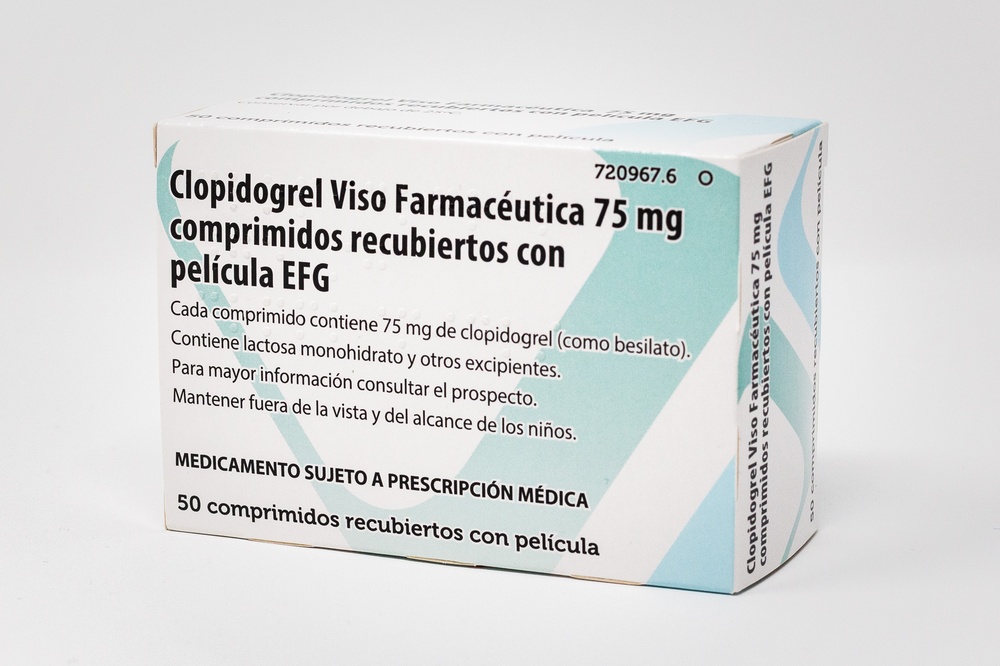 CLOPIDOGREL VISO FARMACÉUTICA 75 mg COMPRIMIDOS REVESTIDOS POR PELÍCULA