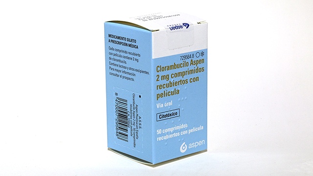 CLORAMBUCILO ASPEN 2 mg COMPRIMIDOS REVESTIDOS POR PELÍCULA