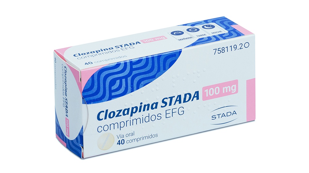 CLOZAPINA STADA 100 mg COMPRIMIDOS