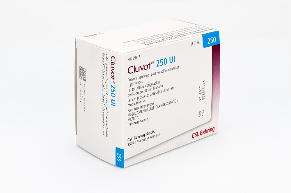 CLUVOT 250 UI, PÓ E SOLVENTE PARA SOLUÇÃO INJETÁVEL OU PERFUSÃO