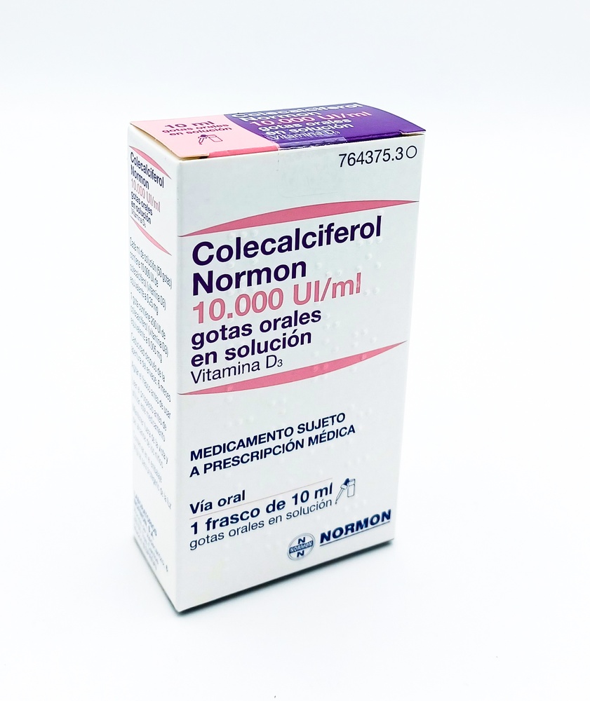COLECALCIFEROL NORMON 10.000 UI/mL GOTAS ORAIS EM SOLUÇÃO