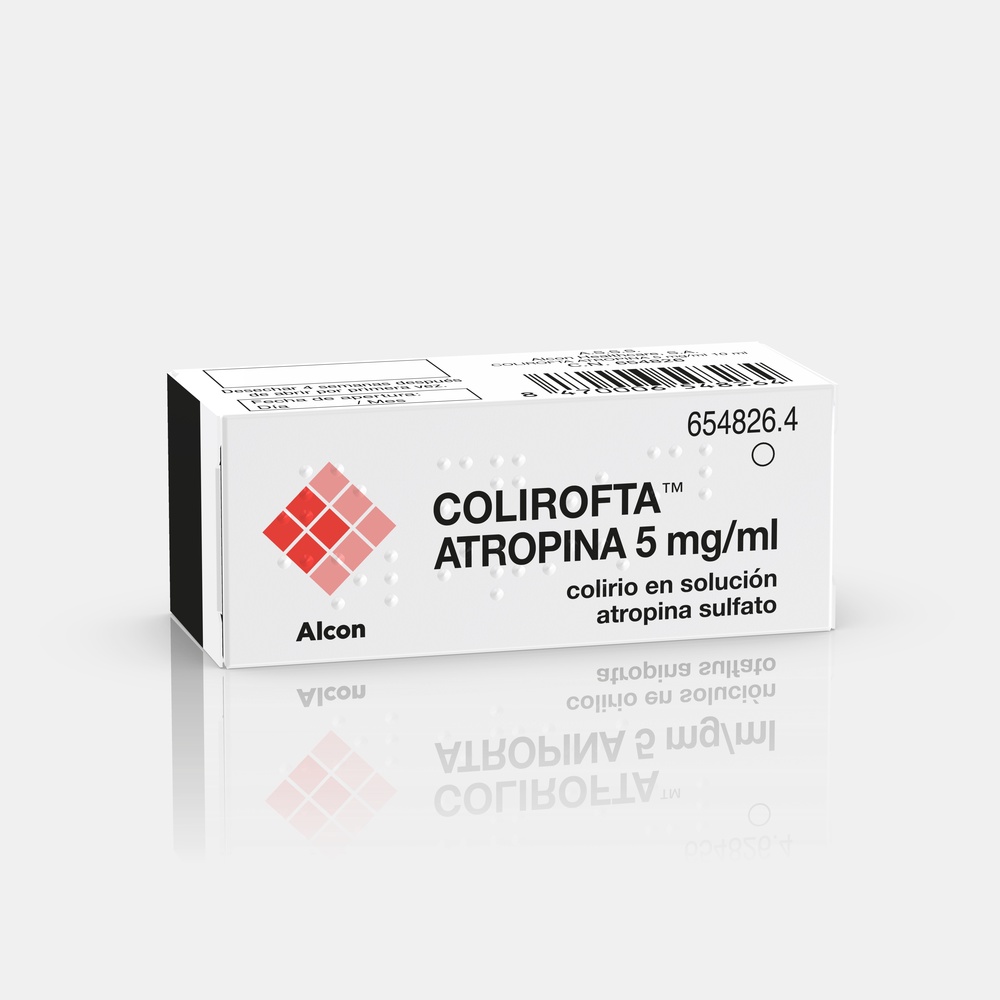 COLIROFTA ATROPINA 5 mg/ml COLÍRIO EM SOLUÇÃO