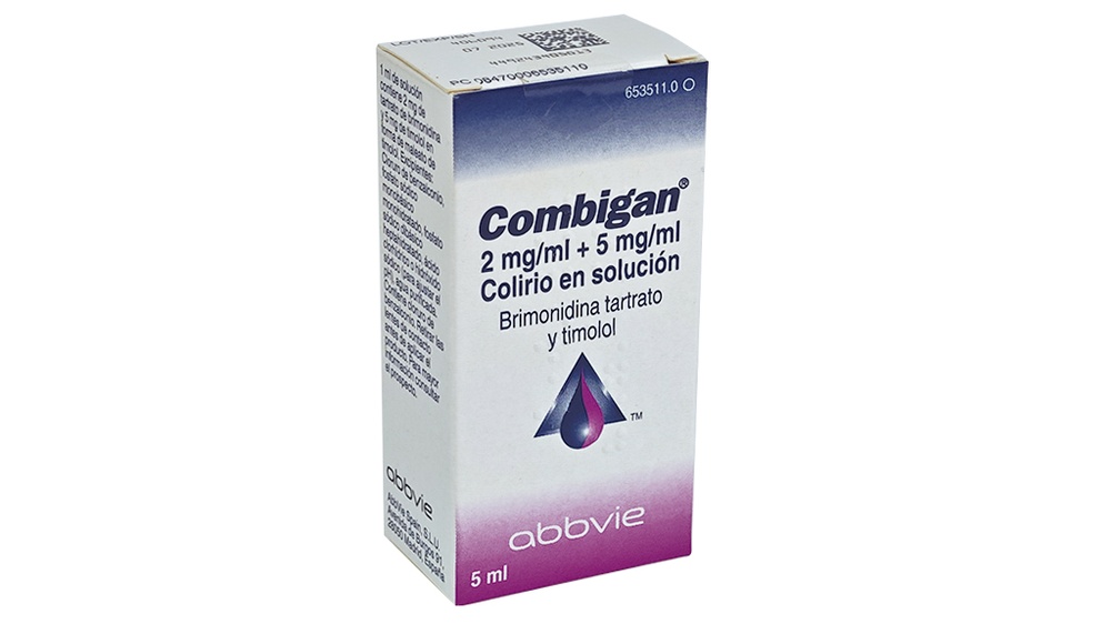 COMBIGAN 2 mg/ml + 5 mg/ml COLÍRIO EM SOLUÇÃO
