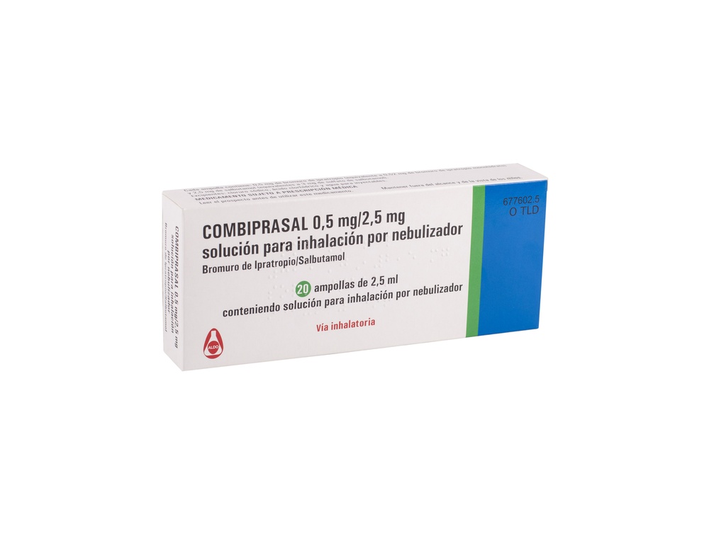 COMBIPRASAL 0,5 mg/2,5 mg SOLUÇÃO PARA INALAÇÃO POR NEBULIZADOR