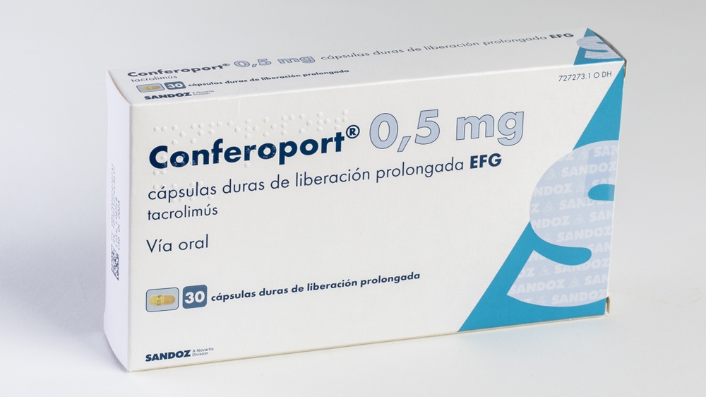 CONFEROPORT 0,5 mg CÁPSULAS DURAS DE LIBERTAÇÃO PROLONGADA