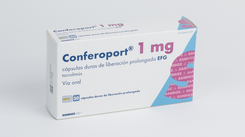 CONFEROPORT 1 mg CÁPSULAS DURAS DE LIBERTAÇÃO PROLONGADA