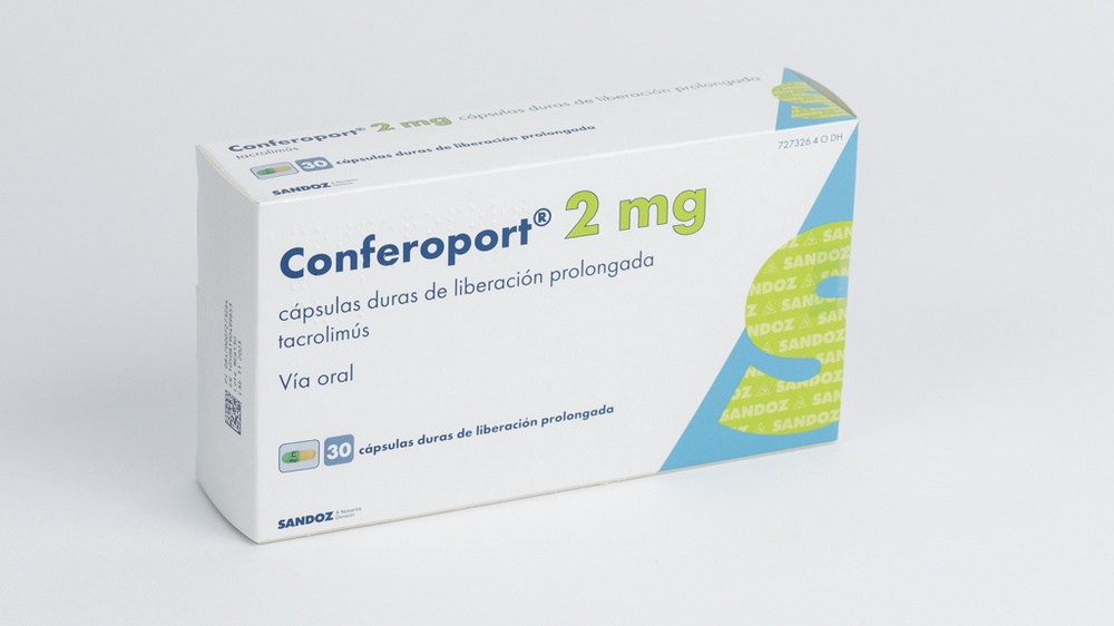 CONFEROPORT 2 mg CÁPSULAS DURAS DE LIBERTAÇÃO PROLONGADA