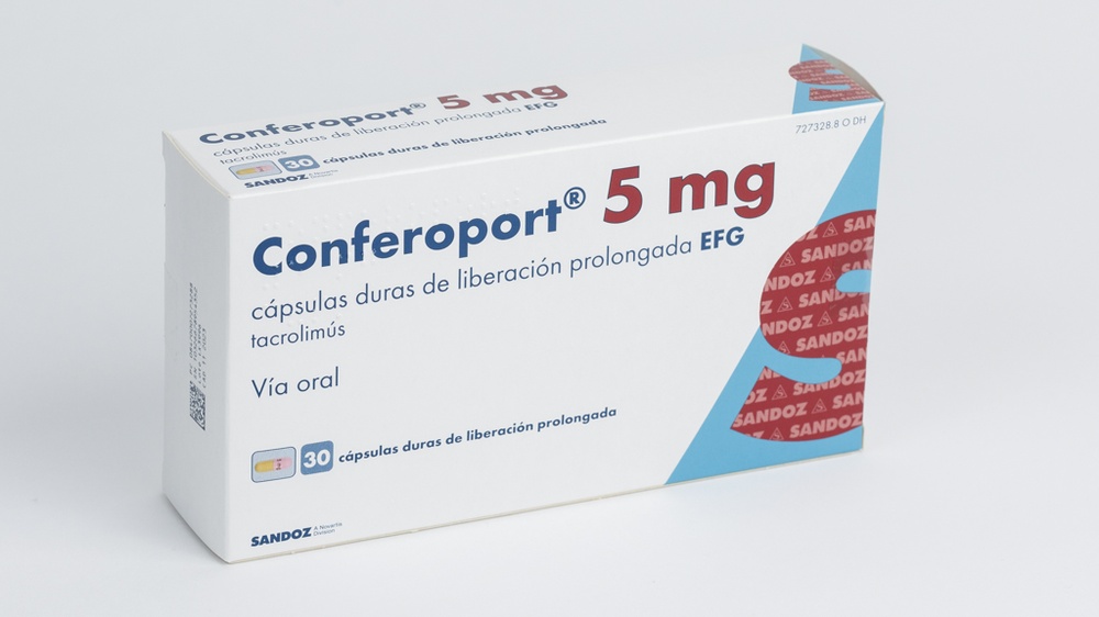 CONFEROPORT 5 mg CÁPSULAS DURAS DE LIBERTAÇÃO PROLONGADA