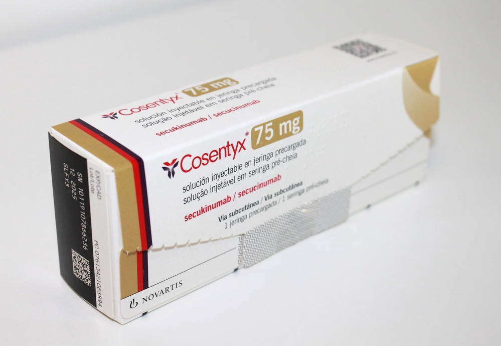 COSENTYX 75 mg SOLUÇÃO INJETÁVEL EM SERINGA PREENCHIDA