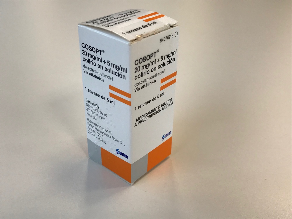 COSOPT 20 mg/ml + 5 mg/ml COLÍRIO EM SOLUÇÃO