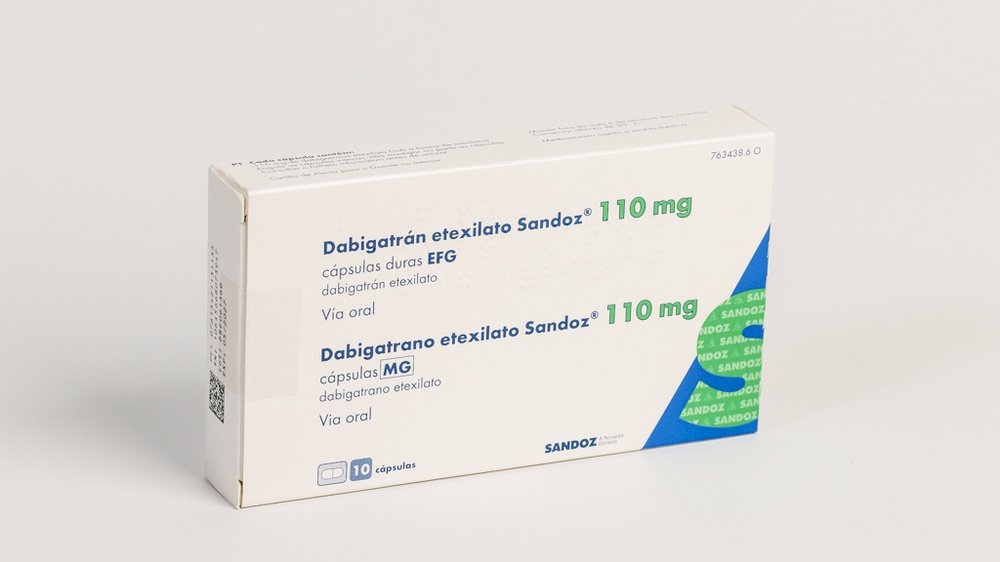 DABIGATRAN ETEXILATO SANDOZ 110 mg CÁPSULAS DURAS