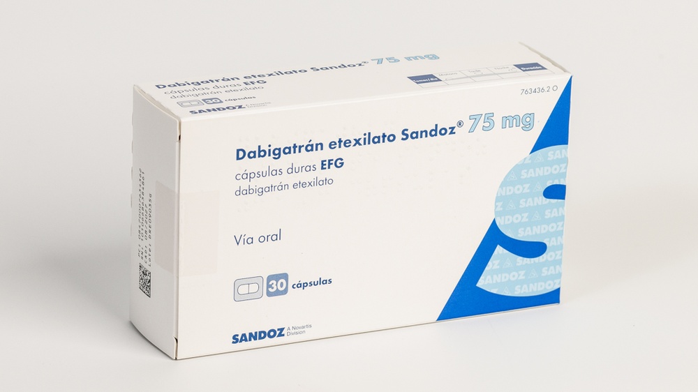 DABIGATRAN ETEXILATO SANDOZ 75 mg CÁPSULAS DURAS