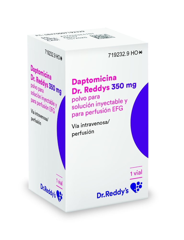DAPTOMICINA Dr. Reddy's 350 mg PÓ PARA SOLUÇÃO INJETÁVEL E PARA PERFUSÃO