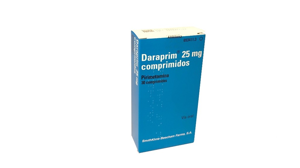 DARAPRIM 25 mg COMPRIMIDOS