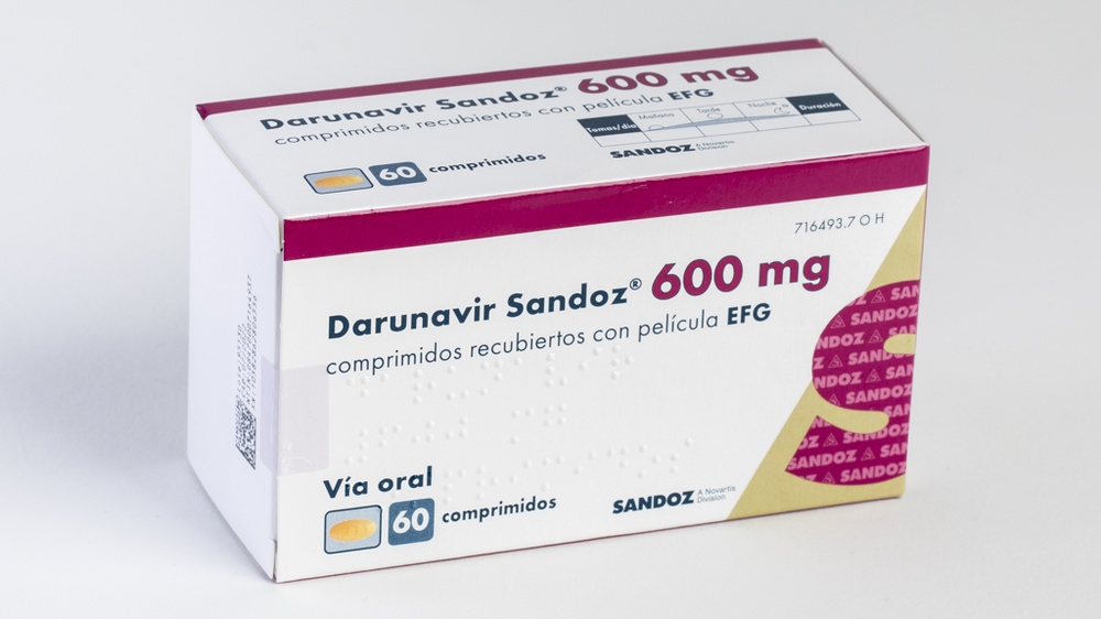 DARUNAVIR SANDOZ 600 mg COMPRIMIDOS REVESTIDOS POR PELÍCULA