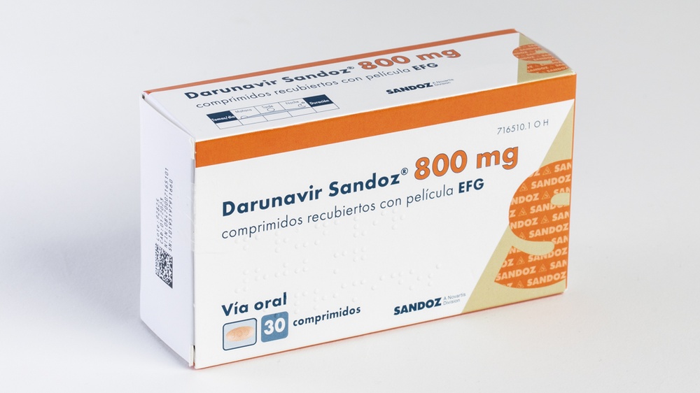 DARUNAVIR SANDOZ 800 mg COMPRIMIDOS REVESTIDOS POR PELÍCULA