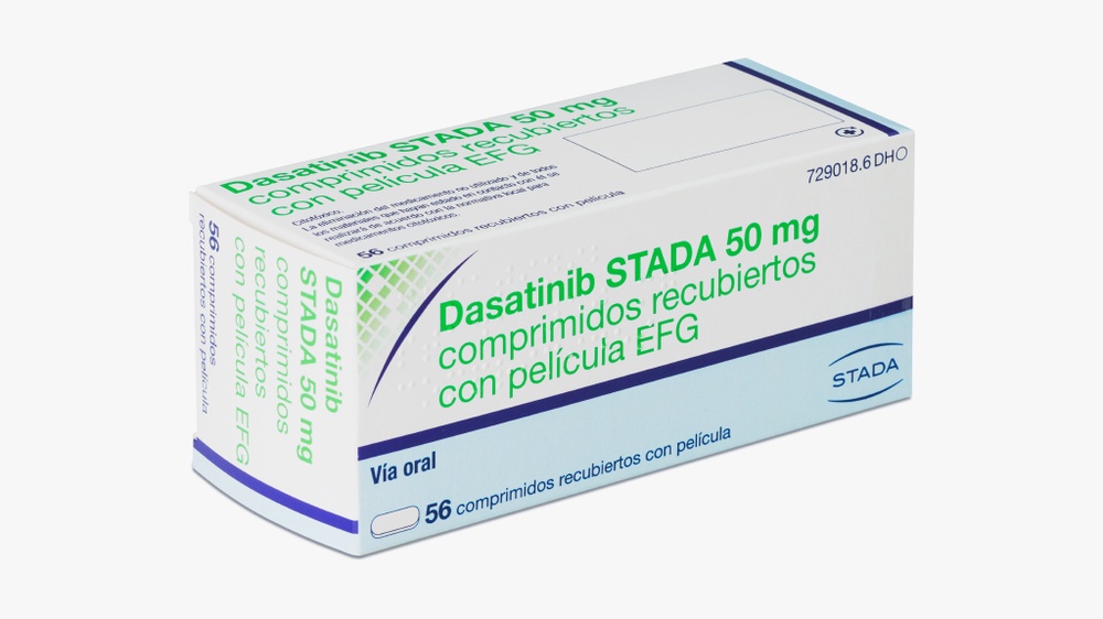 DASATINIB STADA 50 mg COMPRIMIDOS REVESTIDOS POR PELÍCULA