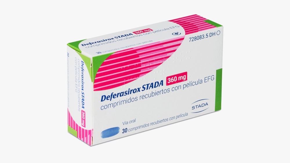 Deferasirox Stada 360 mg Comprimidos Revestidos por Película