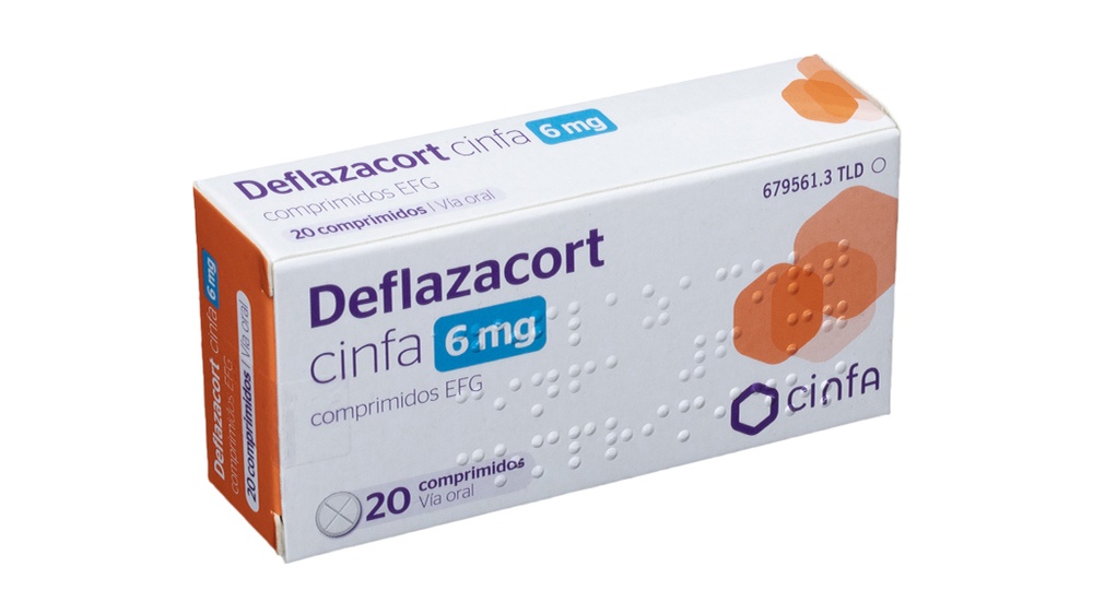 DEFLAZACORT CINFA 6 mg COMPRIMIDOS