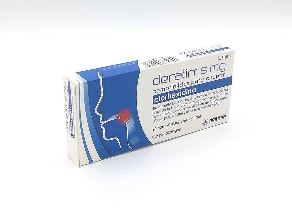 DERATIN 5 mg COMPRIMIDOS PARA CHUPAR