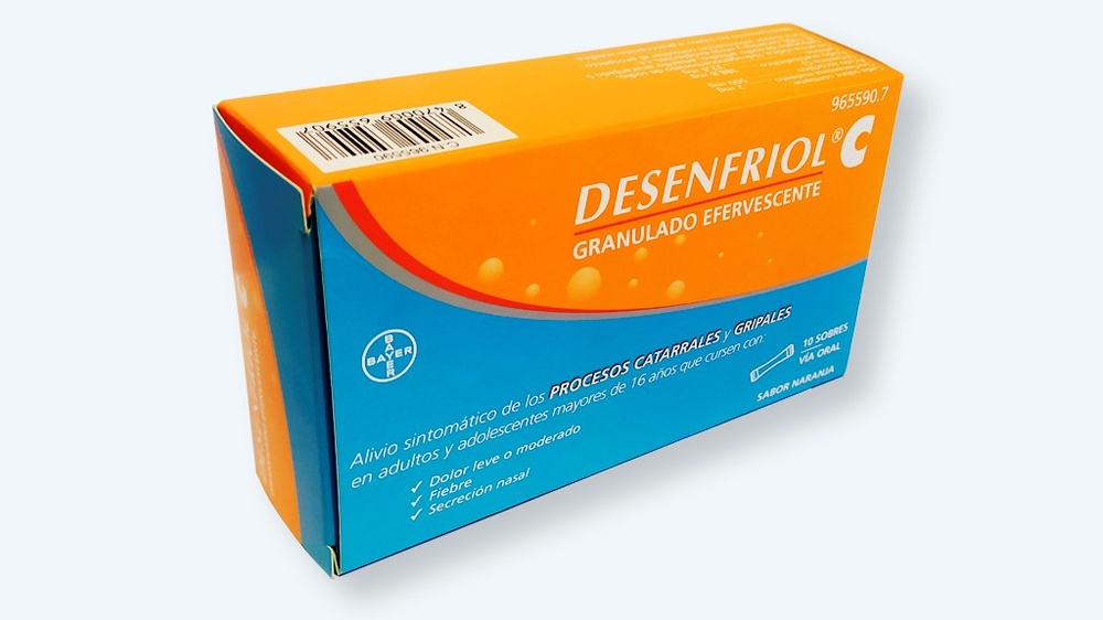 DESENFRIOL C GRANULADO EFERVESCENTE