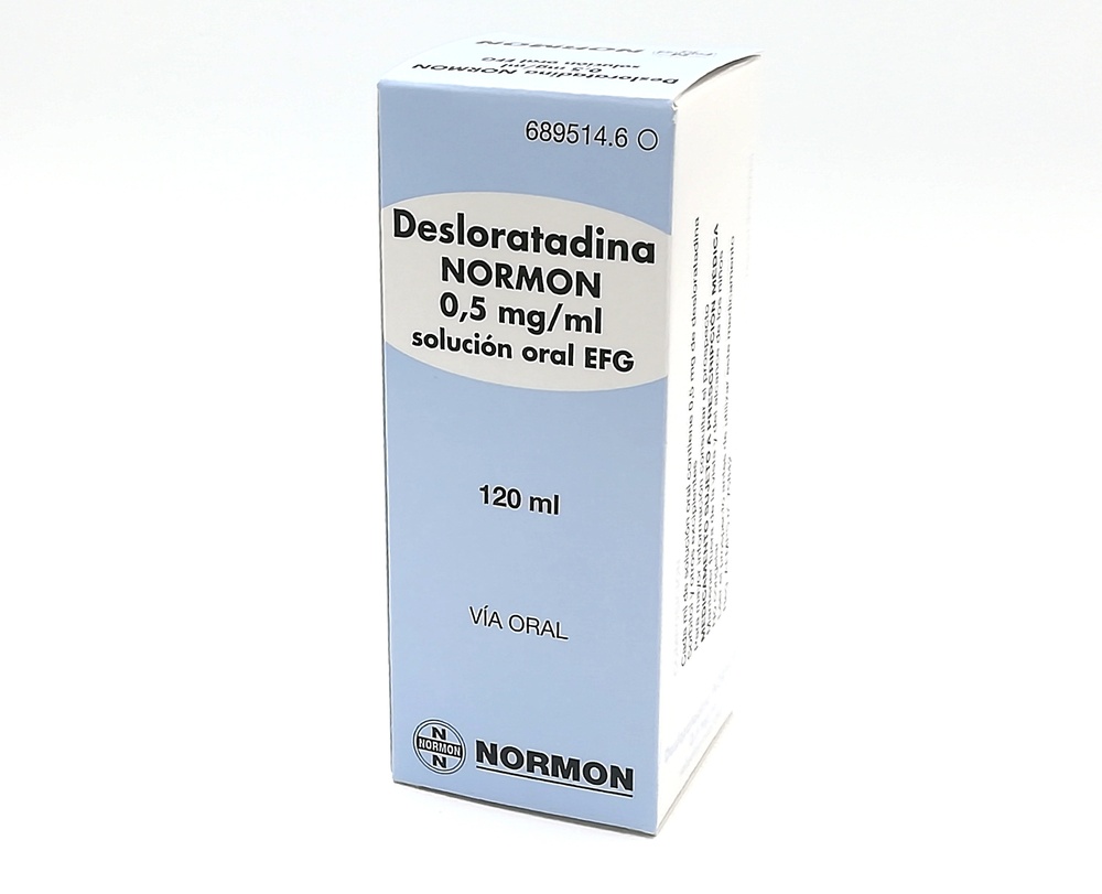 DESLORATADINA NORMON 0,5 mg/ml SOLUÇÃO ORAL