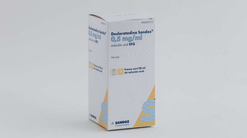 DESLORATADINA SANDOZ 0,5 mg/1 ml SOLUÇÃO ORAL