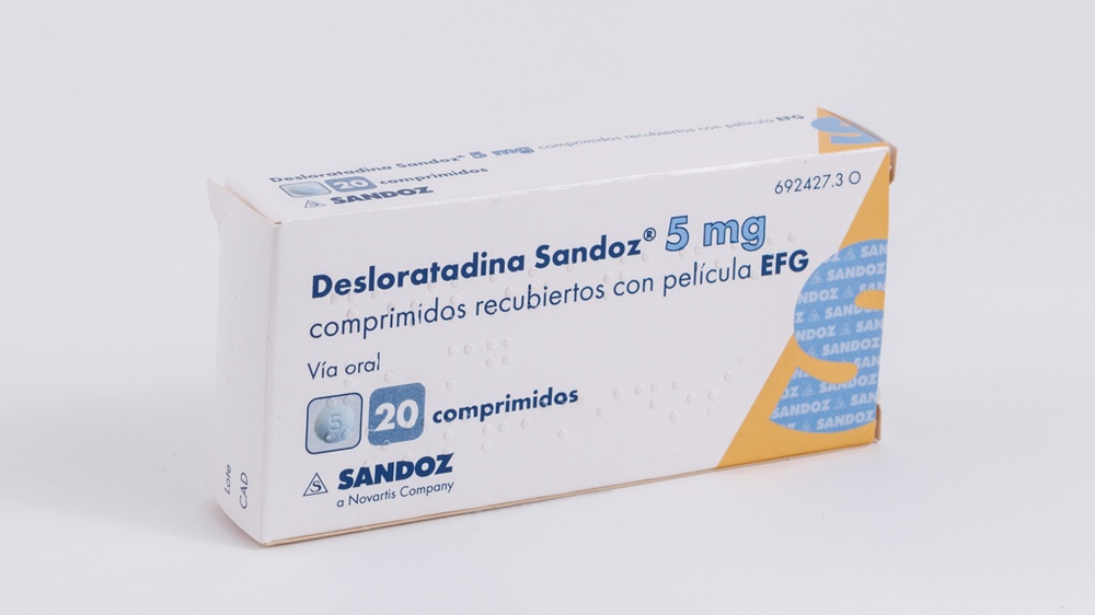 DESLORATADINA SANDOZ 5 mg COMPRIMIDOS REVESTIDOS POR PELÍCULA