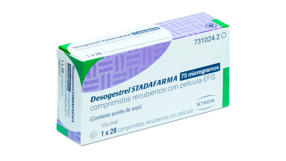 DESOGESTREL STADAFARMA 75 MICROGRAMAS COMPRIMIDOS REVESTIDOS POR PELÍCULA