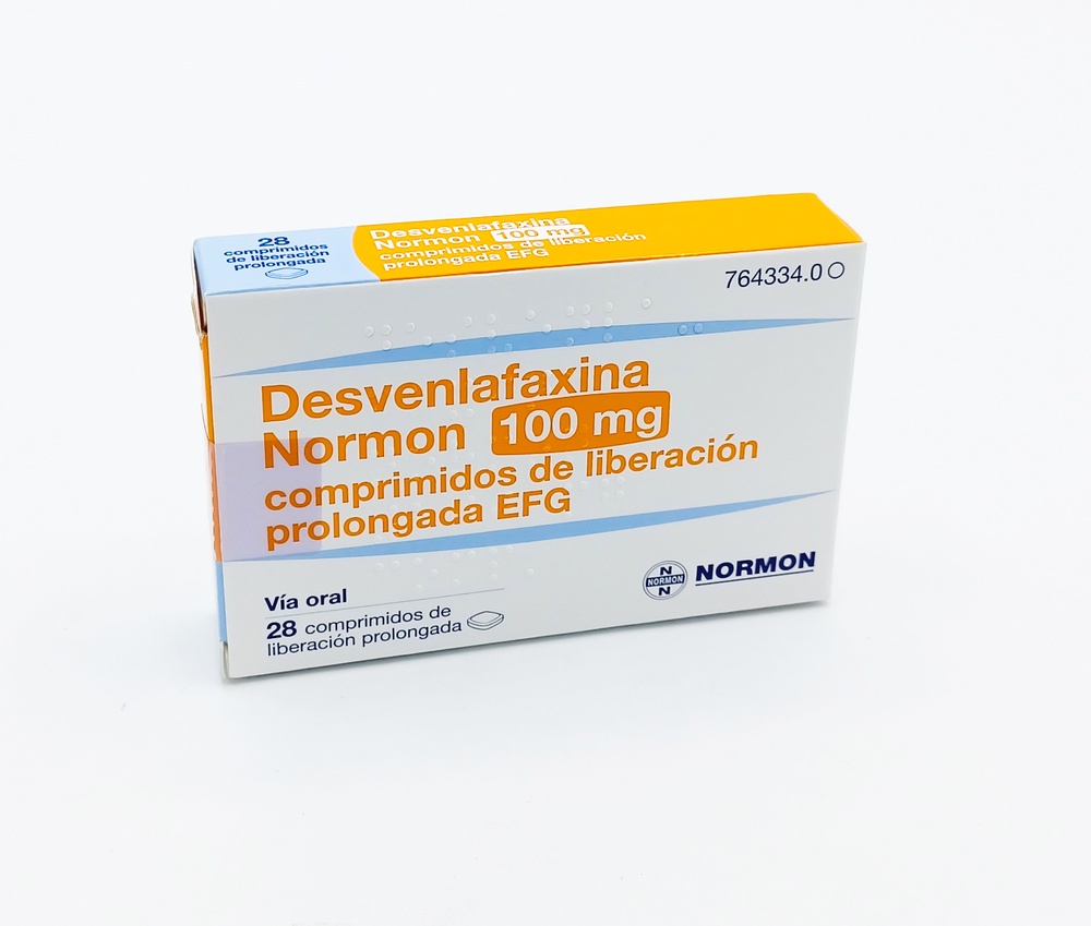 DESVENLAFAXINA NORMON 100 mg COMPRIMIDOS DE LIBERTAÇÃO PROLONGADA