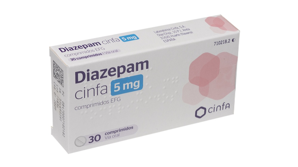 DIAZEPAM CINFA 5 mg COMPRIMIDOS