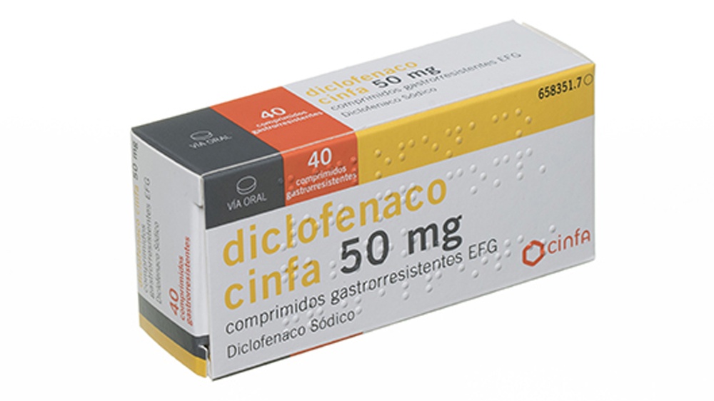 DICLOFENACO CINFA 50 mg COMPRIMIDOS GASTRO-RESISTENTES
