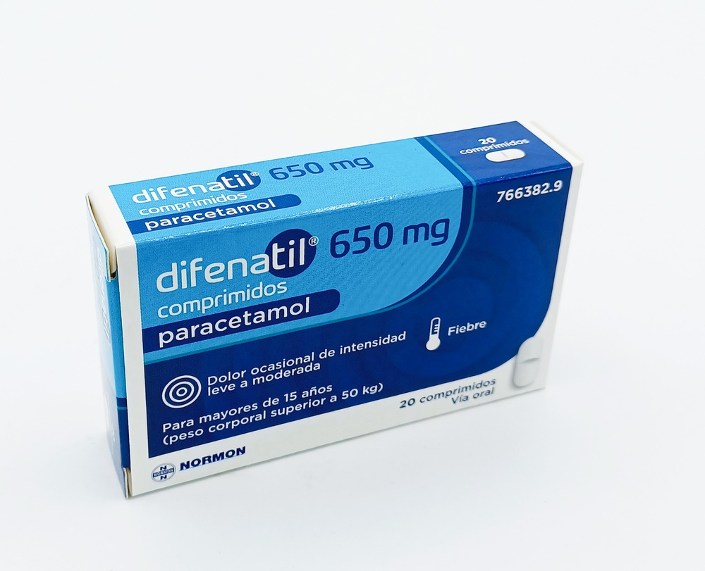 DIFENATIL 650 mg COMPRIMIDOS